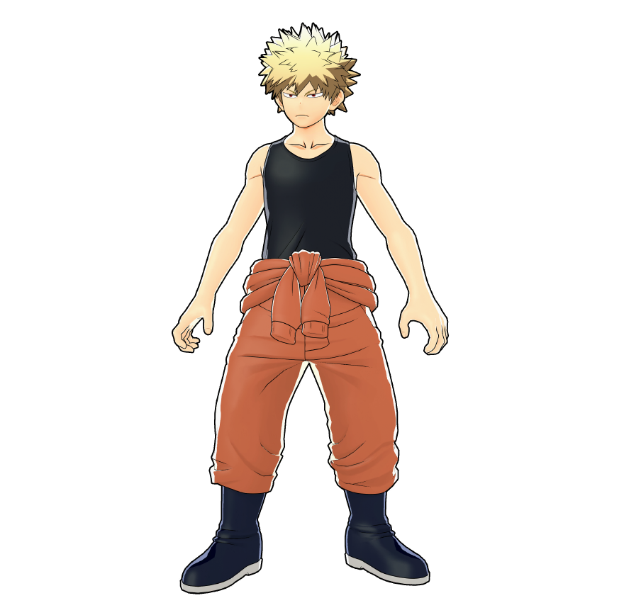 Katsuki Bakugo's volunteer activities outfit.