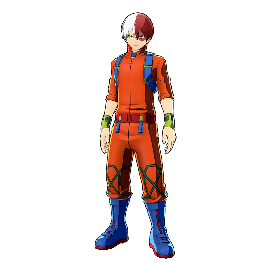 Shoto Todoroki Costume (Gamma ver.)
Equipped with both a heater and radiator.