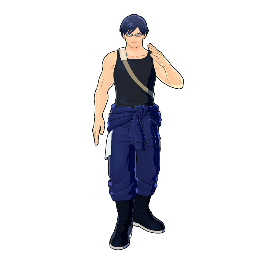 Tenya Iida's volunteer activities outfit. No worries with the class president in charge!