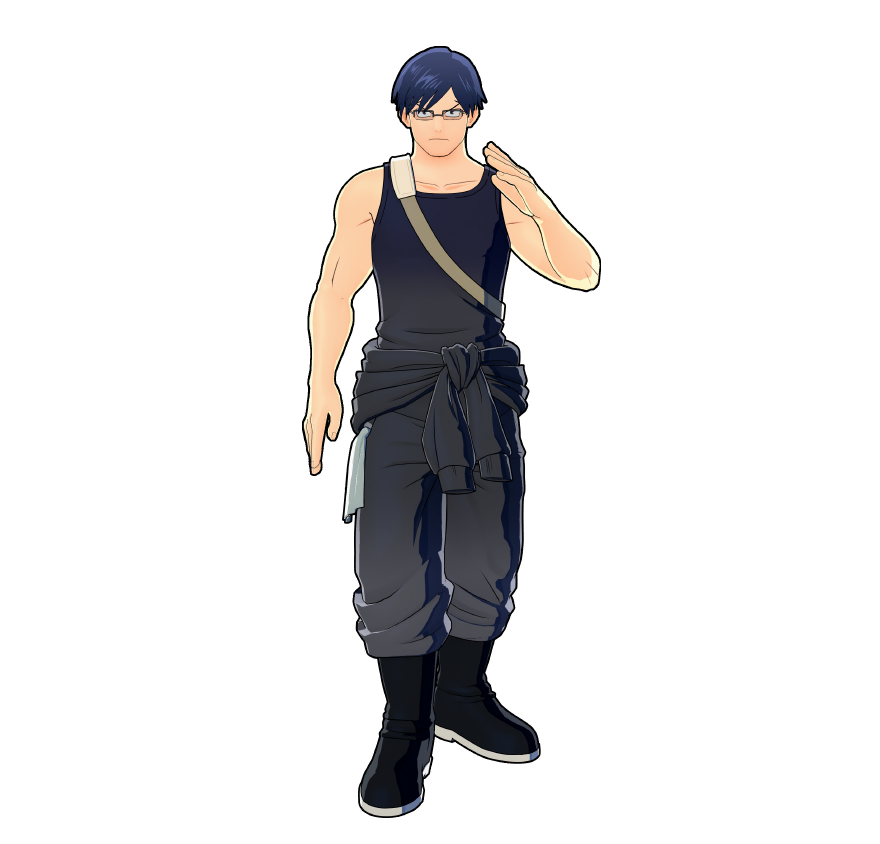Tenya Iida's volunteer activities outfit. No worries with the class president in charge!