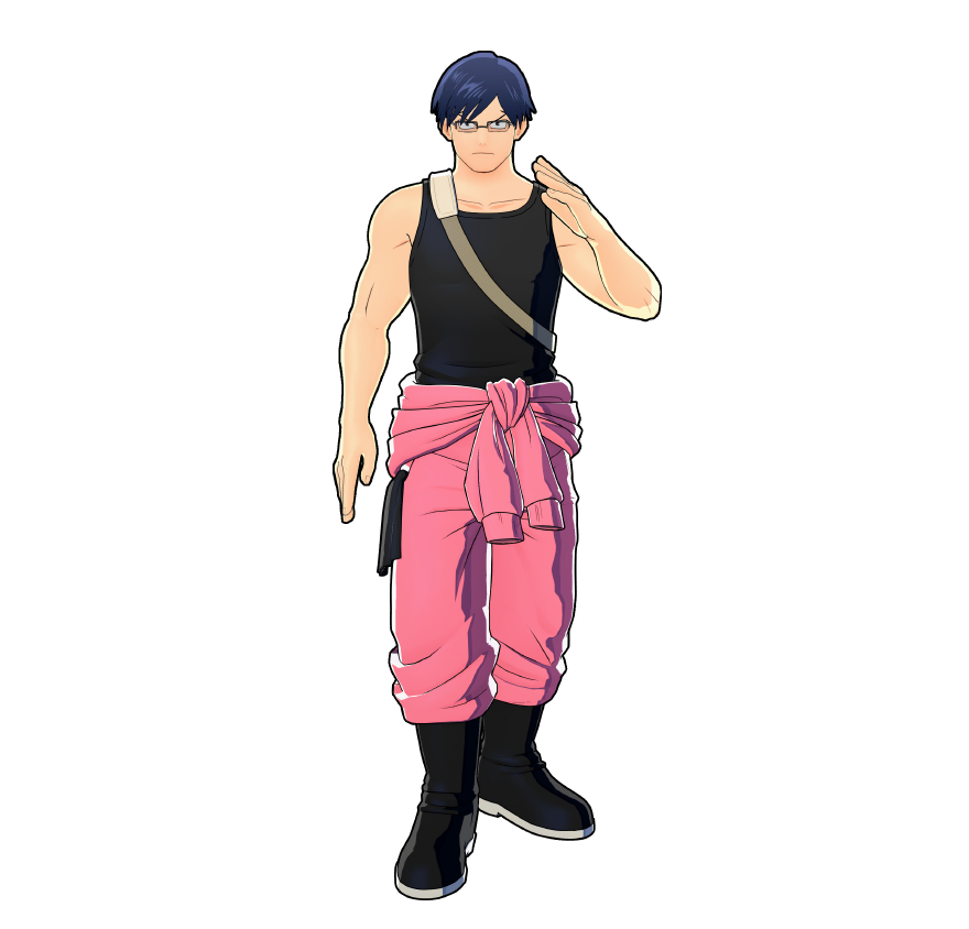 Tenya Iida's volunteer activities outfit. No worries with the class president in charge!