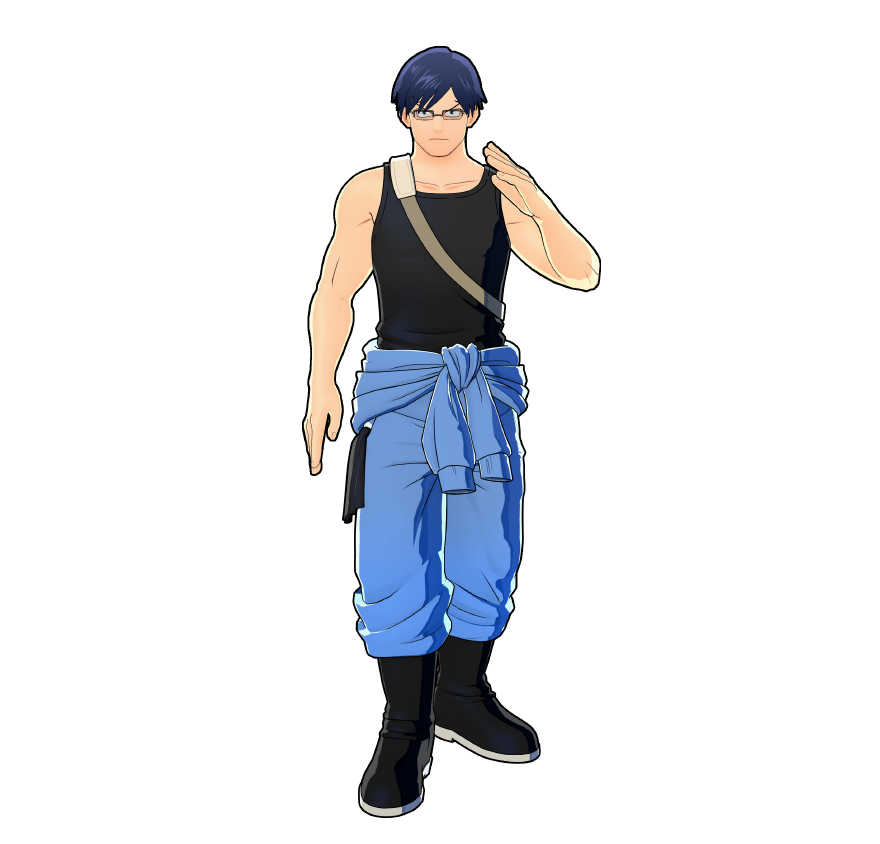 Tenya Iida's volunteer activities outfit. No worries with the class president in charge!