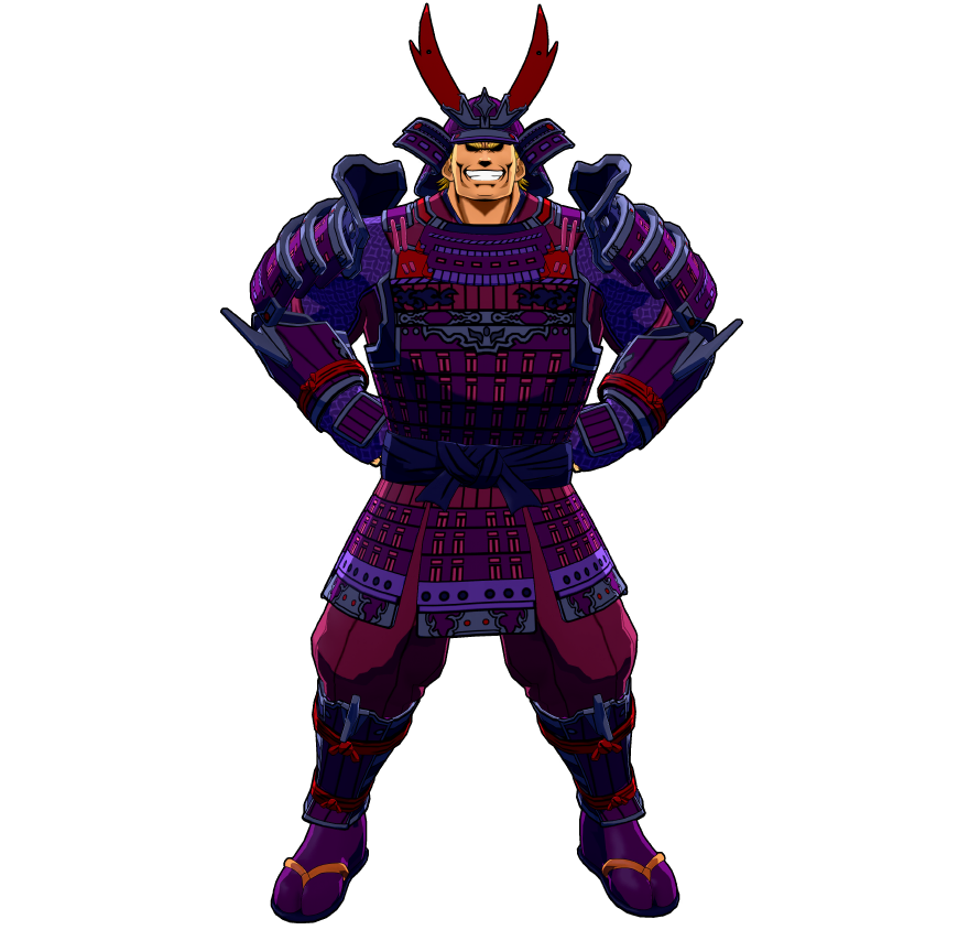Special armor newly crafted for All Might. Unmovable, not unlike a mountain.