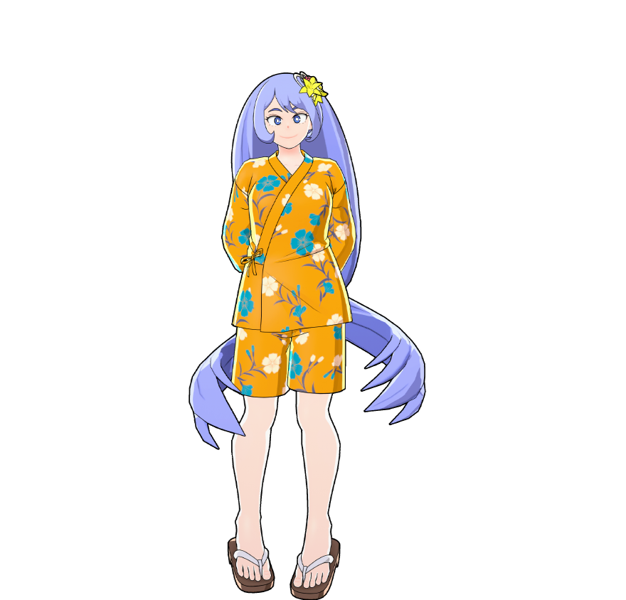 Nejire Hado's festival yukata.
One last magical summer with friends. Let's make it unforgettable!