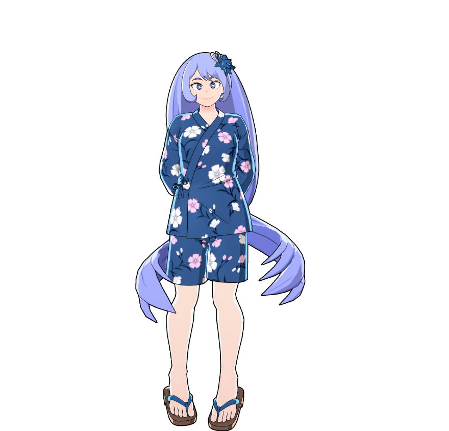 Nejire Hado's festival yukata.
One last magical summer with friends. Let's make it unforgettable!