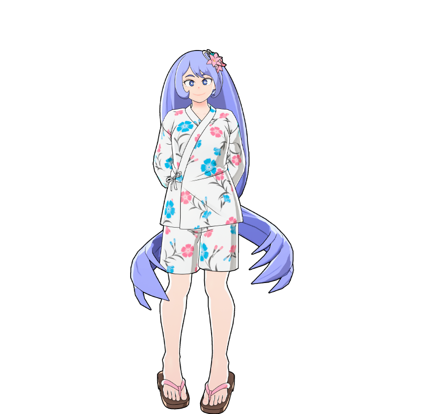 Nejire Hado's festival yukata.
One last magical summer with friends. Let's make it unforgettable!