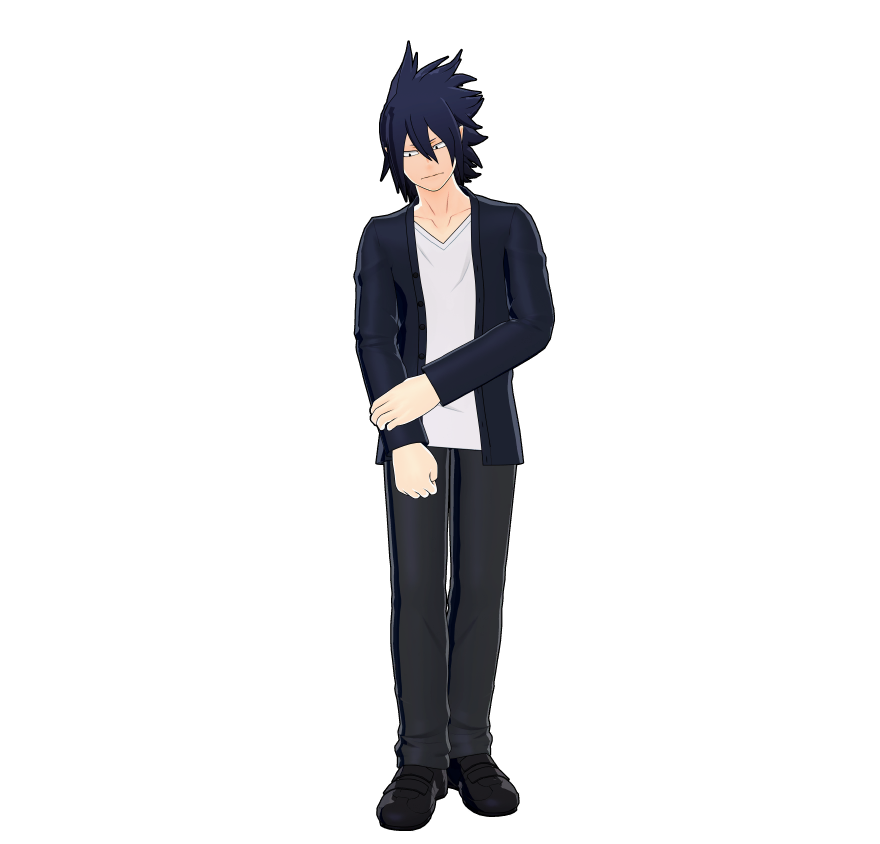 Tamaki Amajiki's casual outfit.
Simple, sharp, and totally his vibe.