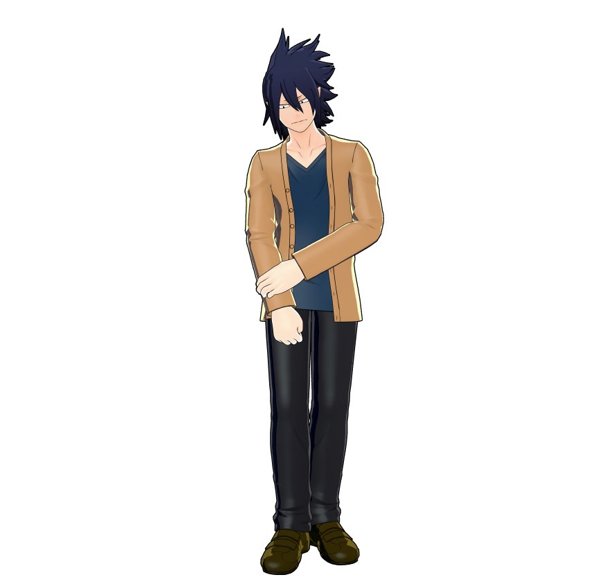 Tamaki Amajiki's casual outfit.
Simple, sharp, and totally his vibe.