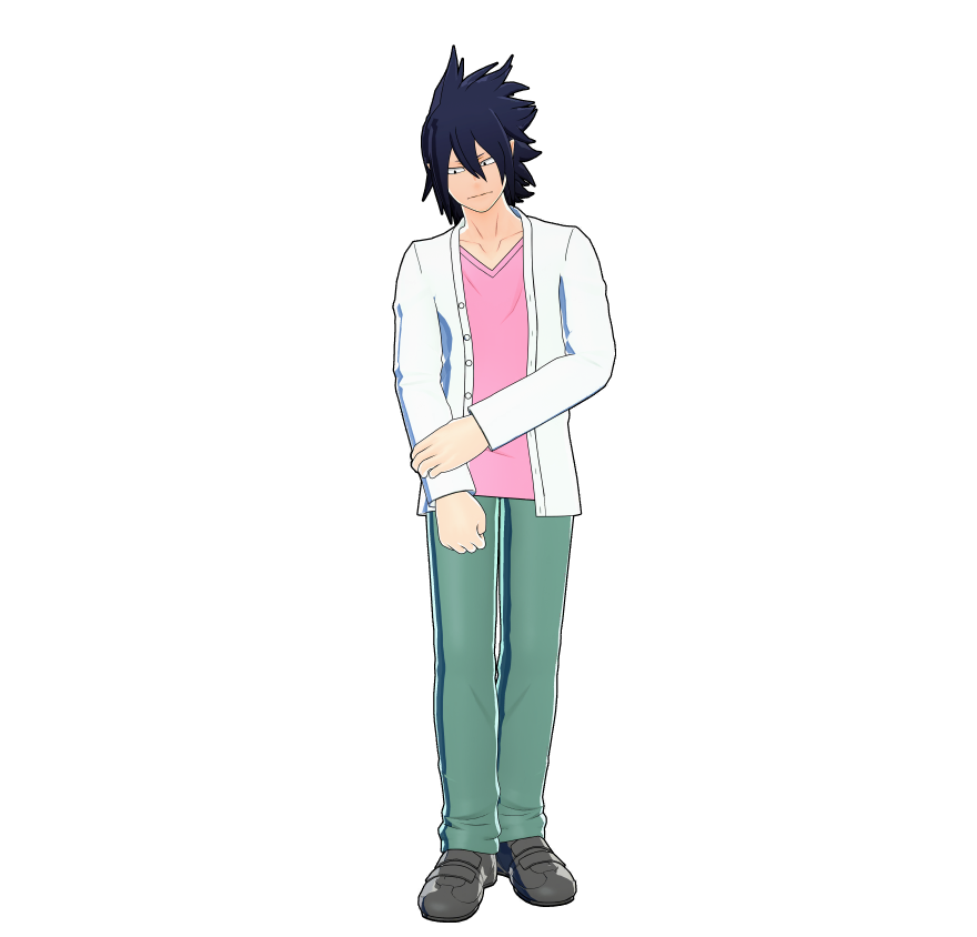 Tamaki Amajiki's casual outfit.
Simple, sharp, and totally his vibe.