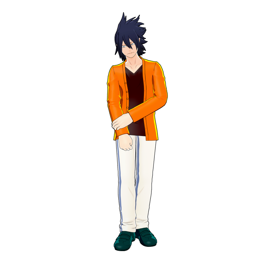 Tamaki Amajiki's casual outfit.
Simple, sharp, and totally his vibe.
