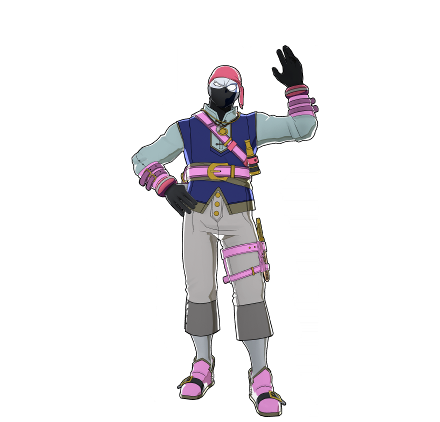 Twice's pirate-inspired outfit.