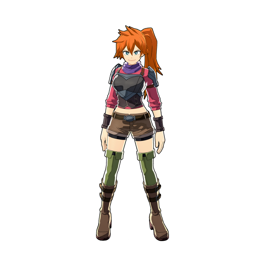 Itsuka Kendo's adventurer-inspired outfit. No matter where she goes, her duty as a hero never changes.
