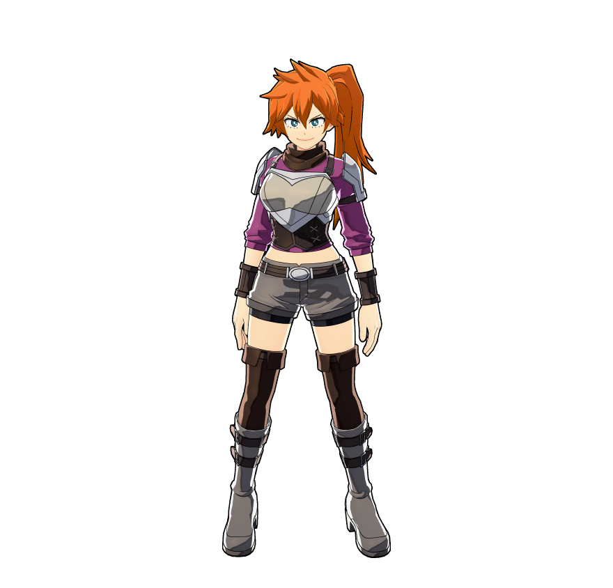 Itsuka Kendo's adventurer-inspired outfit. No matter where she goes, her duty as a hero never changes.