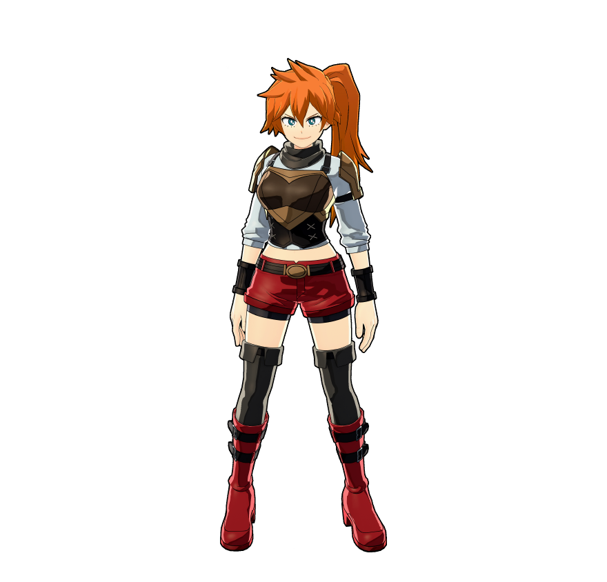 Itsuka Kendo's adventurer-inspired outfit. No matter where she goes, her duty as a hero never changes.