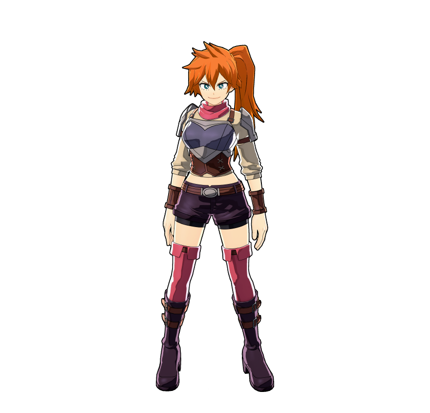Itsuka Kendo's adventurer-inspired outfit. No matter where she goes, her duty as a hero never changes.