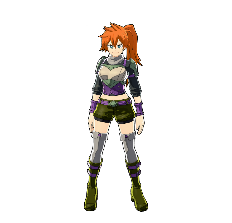 Itsuka Kendo's adventurer-inspired outfit. No matter where she goes, her duty as a hero never changes.