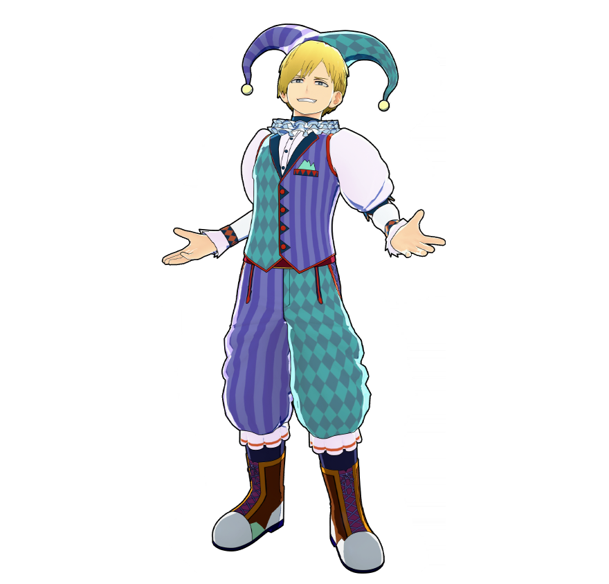 Neito Monoma's jester outfit.