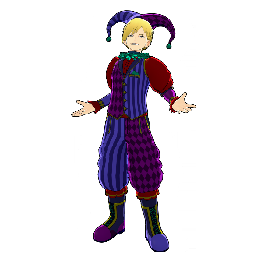 Neito Monoma's jester outfit.
