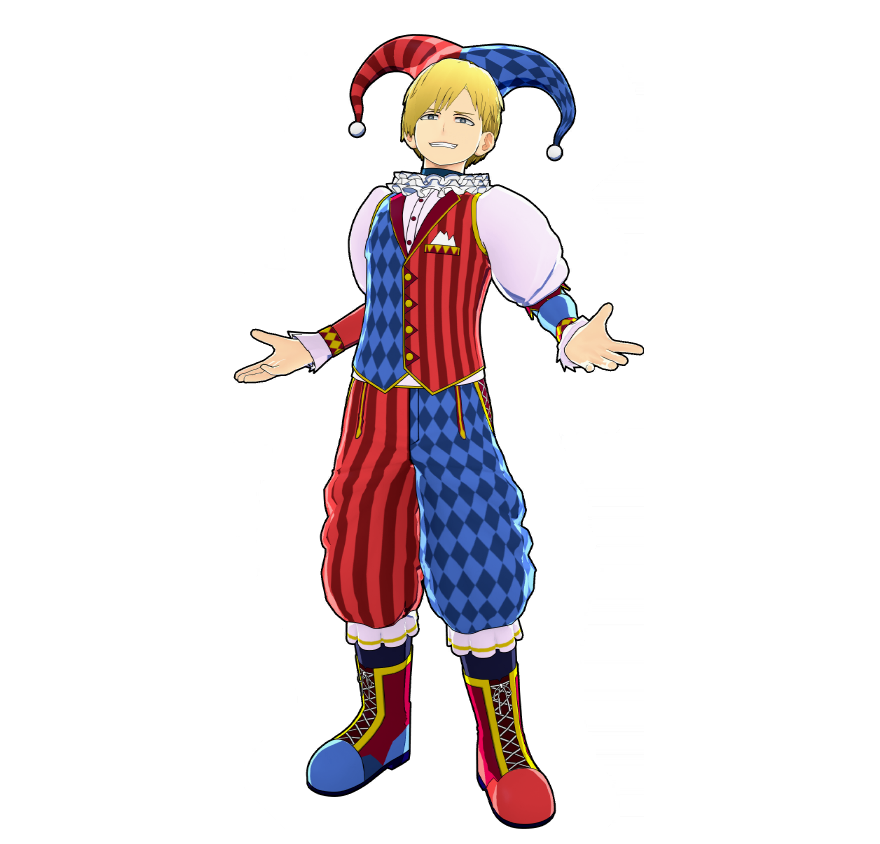 Neito Monoma's jester outfit.