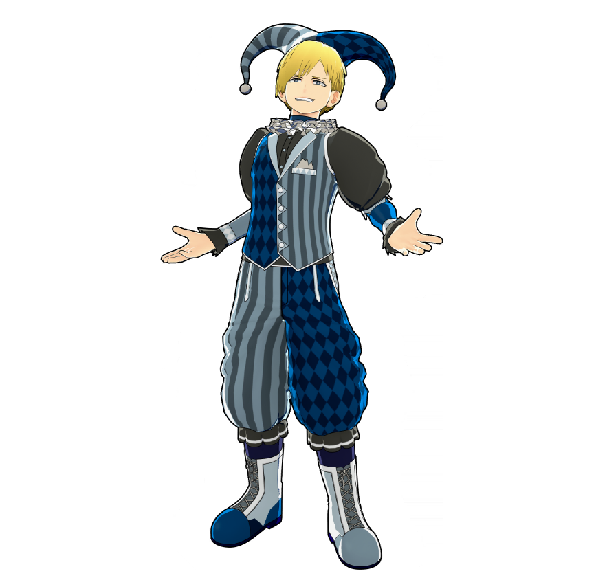 Neito Monoma's jester outfit.