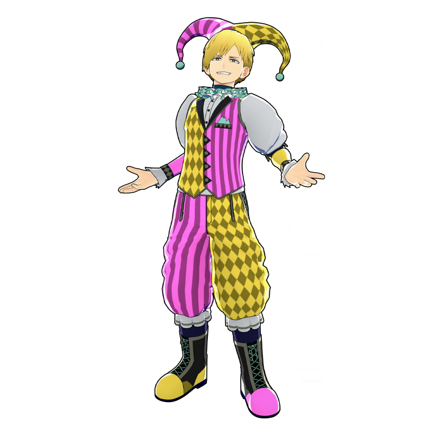 Neito Monoma's jester outfit.