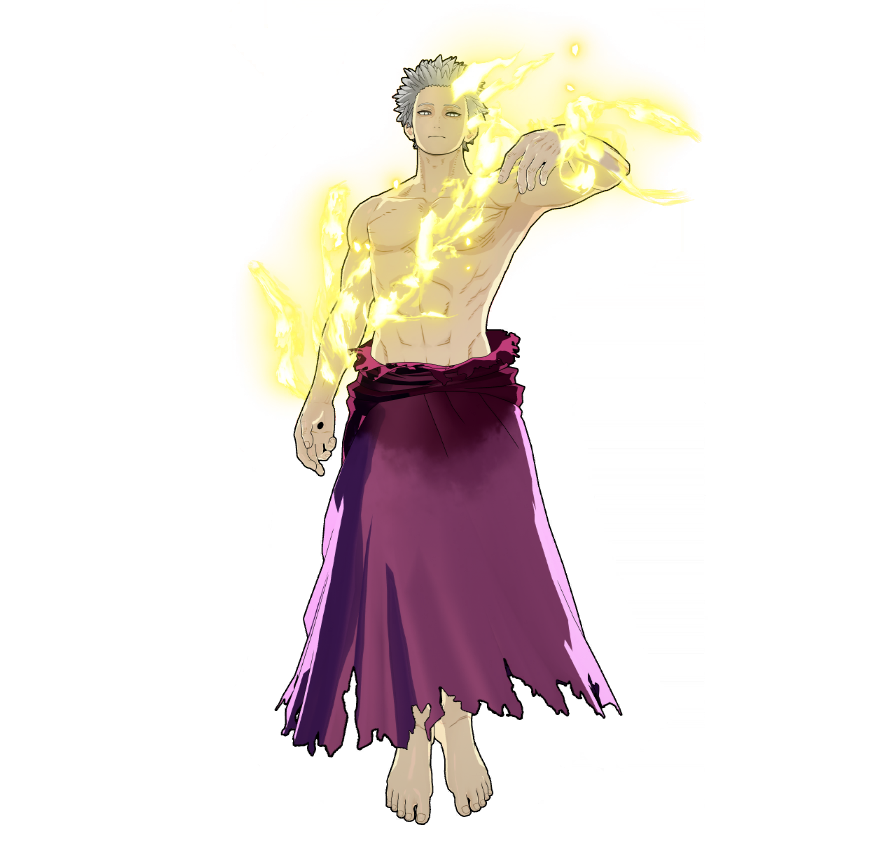 All For One <Young> Villain Costume - Rewind Ver.
Severe damage triggers further rewinding, making him endlessly younger.