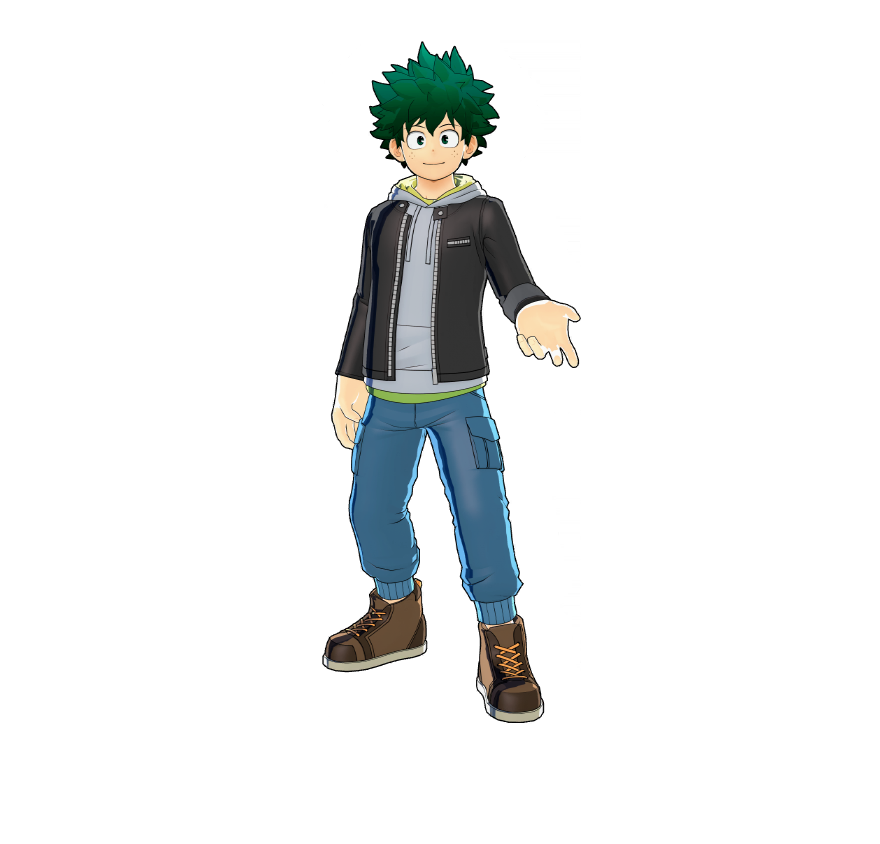 Izuku Midoriya OFA Signature Leather Style.
Styled with his idol All Might in mind.