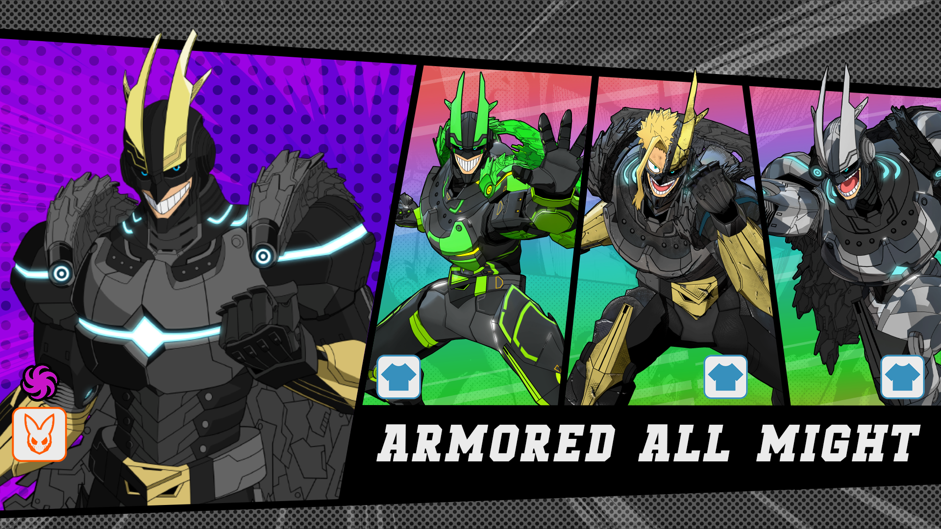 Character Roll: Original (S17) Armored All Might Underway!