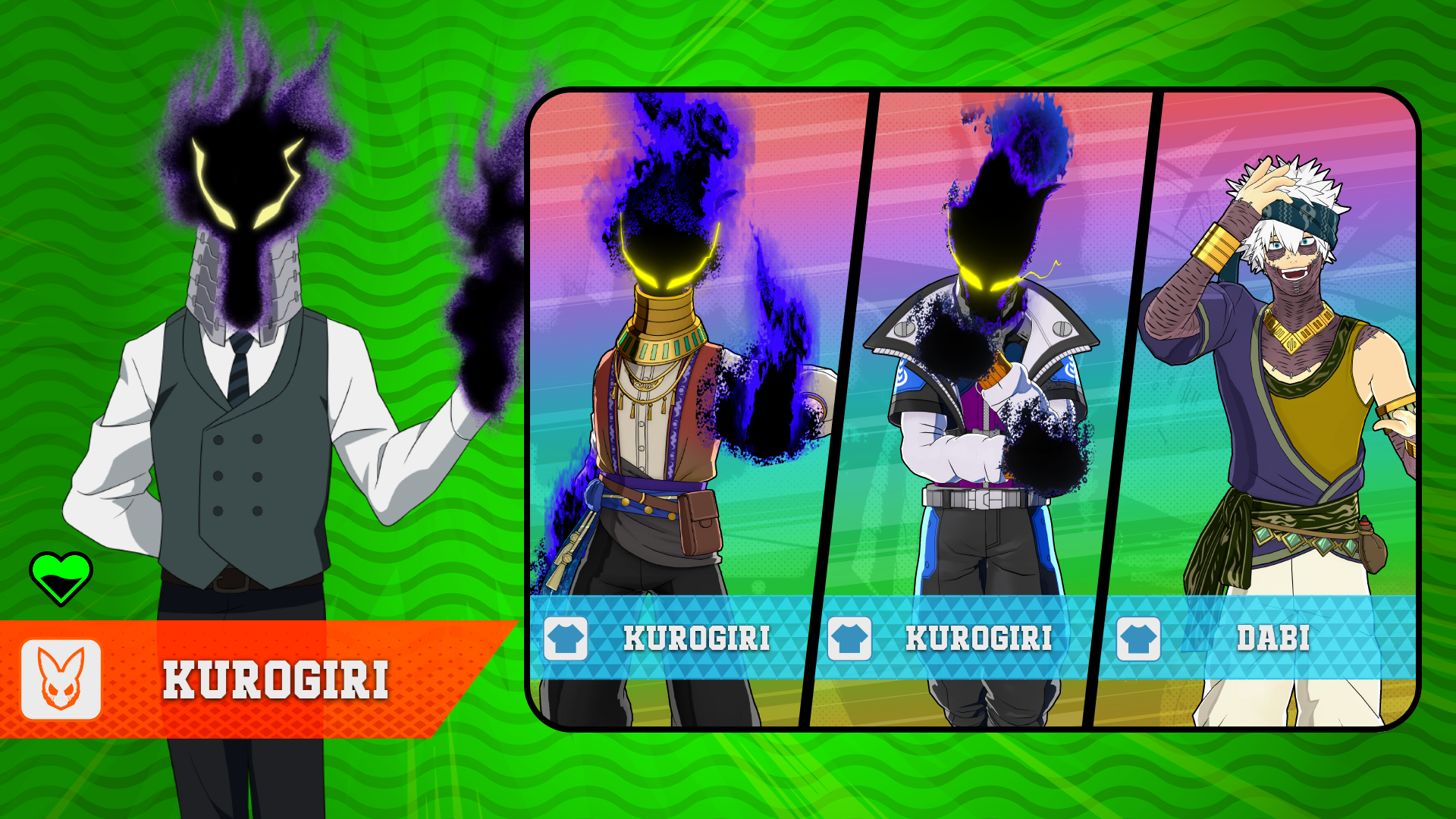 Character Roll: Original (S17) Kurogiri Underway!