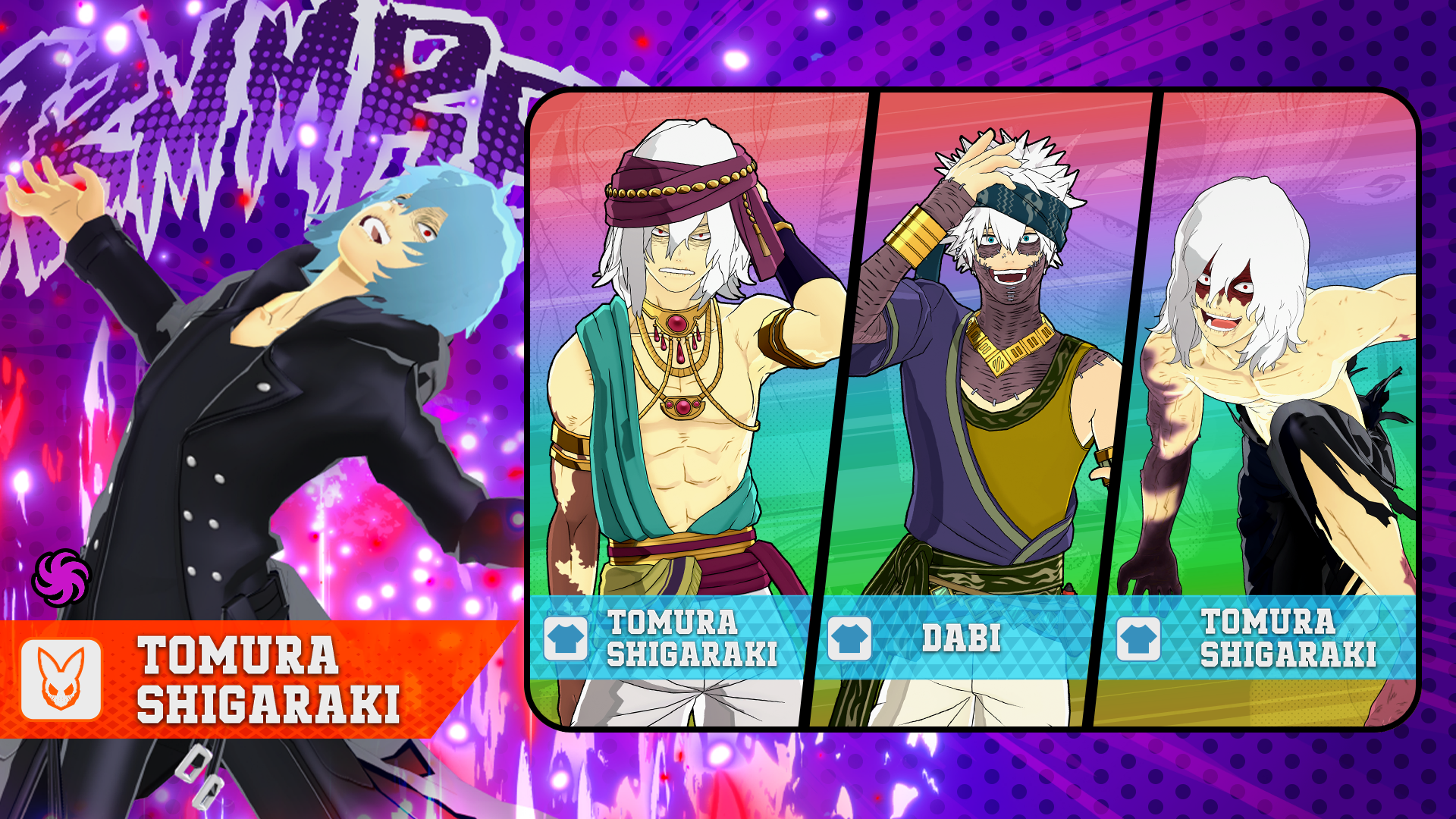 Character Roll: Alternative (S18) Shigaraki Underway!